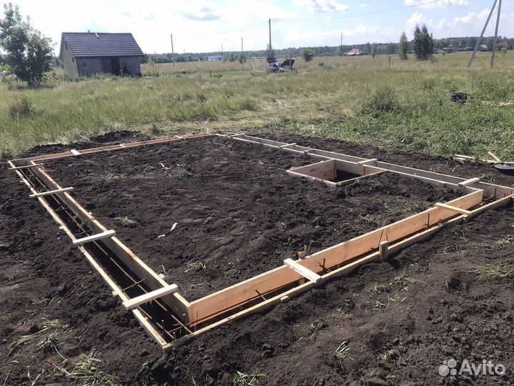 Фундамент под баню