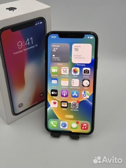 iPhone X, 256 ГБ