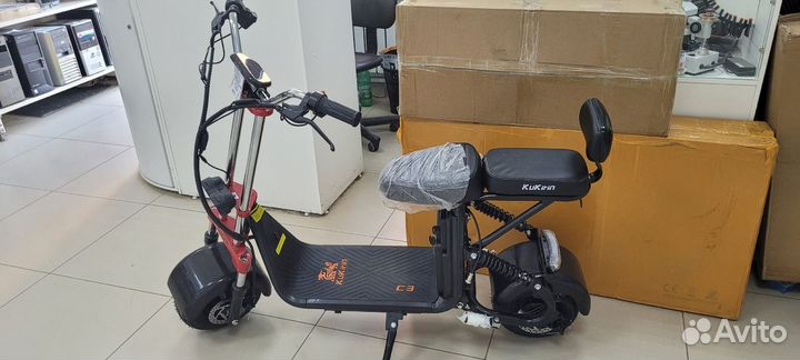 Электроскутер Kugoo Kirin C3 New 2023 Рестайлинг