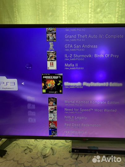 Sony PS3 прошитая