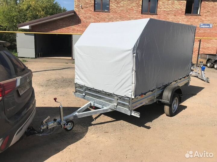 Прицеп бортовой размер кузова 3х1,51 м. Арива