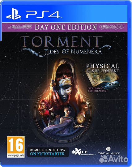 Torment: Tides of Numenera. Day One Edition PS4, р