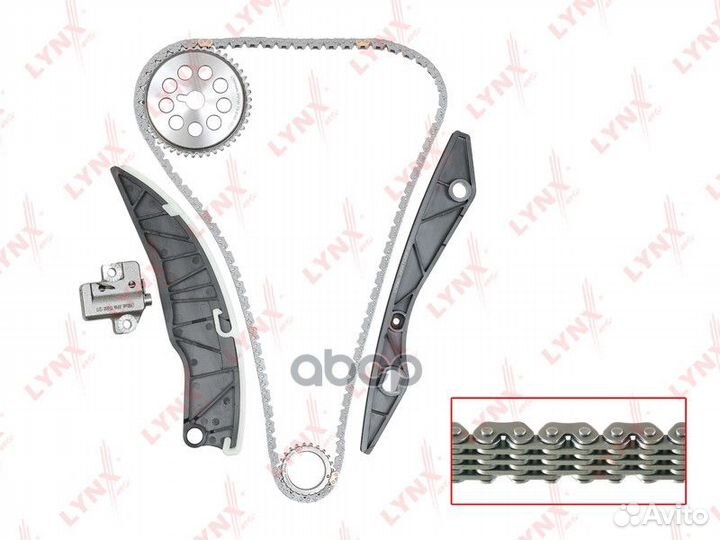 Комплект цепи грм TK0022 lynxauto