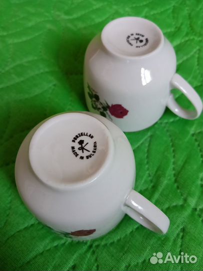Фарфоровые кофейные чашки Kitka