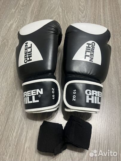 Боксерские перчатки Green Hill Hamed 10 oz