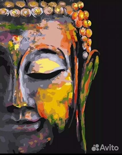 Будда картина по номерам