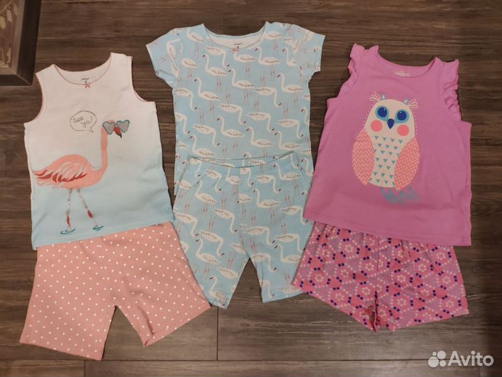 Летняя пижама на девочку Carter's 8 лет