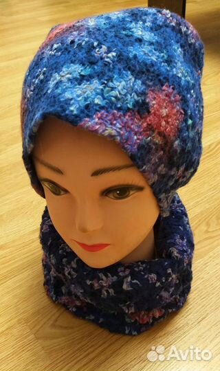 Шапка из шерсти мериноса валяная