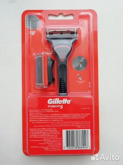 Станок Gillette fusion