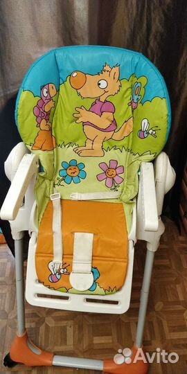 Стульчик для кормления chicco polly