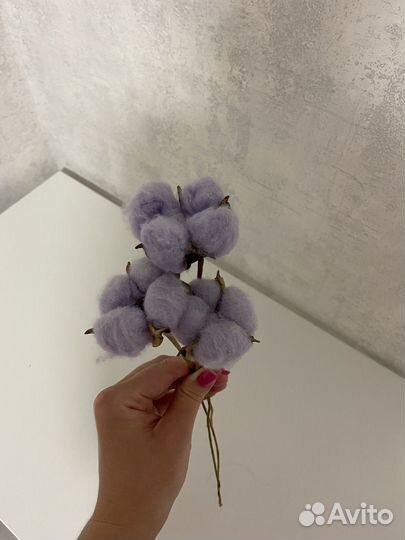 Хлопок декоративный