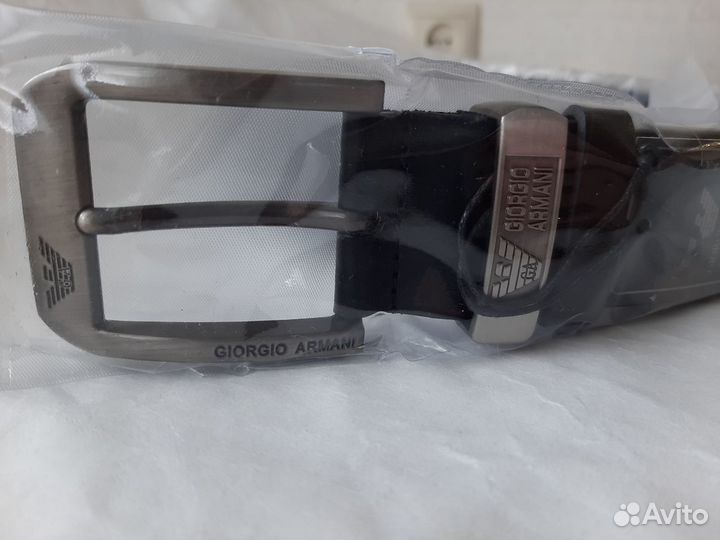 Мужской кожаный ремень