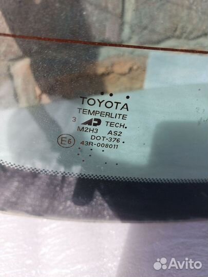 Заднее стекло Toyota Camry V40 3.5 2grfe