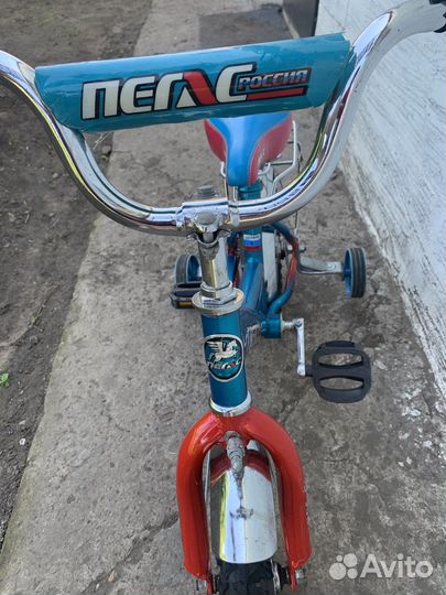 Детский велосипед четырехколесный 12 дюймов колеса