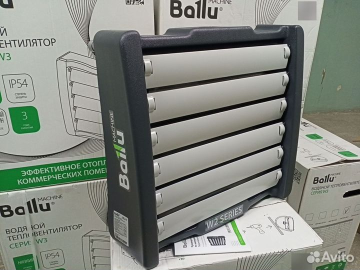 Водяной тепловентилятор Ballu W2LN-40-130 кВт