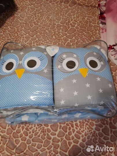 Бортики и балдахин в кроватку