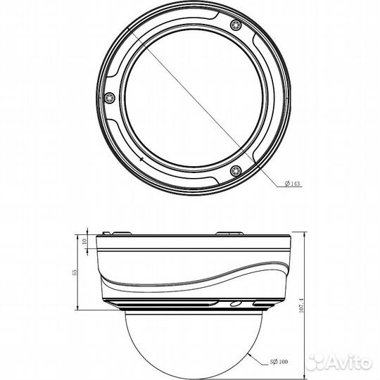 Smartec STC-IPM3509A/1 rev.3 Estima ip-камера