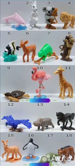 Игрушки из киндера
