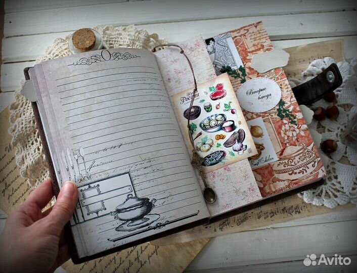 Кулинарная книга ручной работы