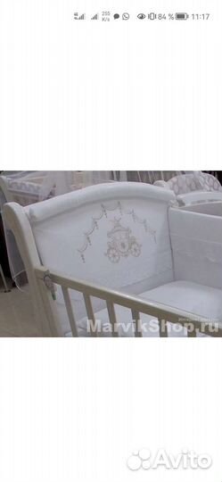 Бортики в кроватку