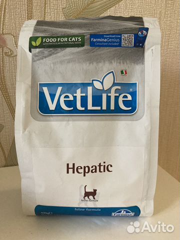 Корм сухой для кошек Farmina Vet Life Hepatic купить в Москве ...