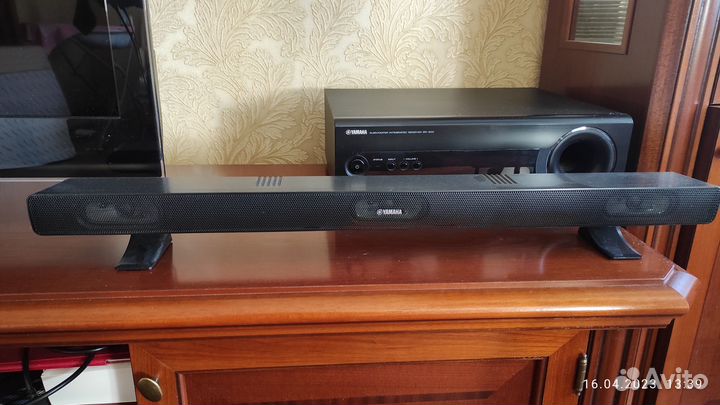 Ресивер с колонкой yamaha