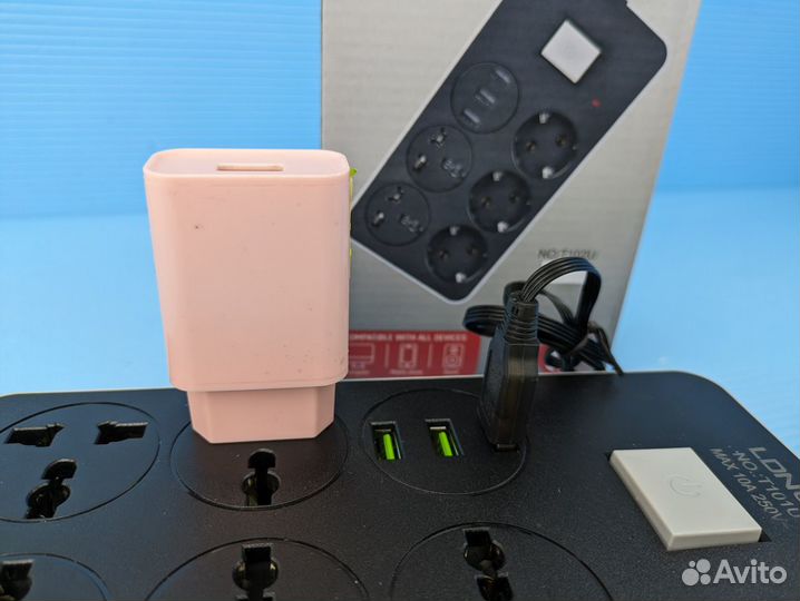 Удлинитель Power Socket 3 usb порта