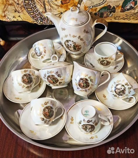 Мадонна кофейный сервиз гдр