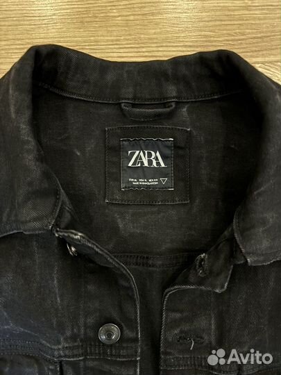 Джинсовая куртка zara