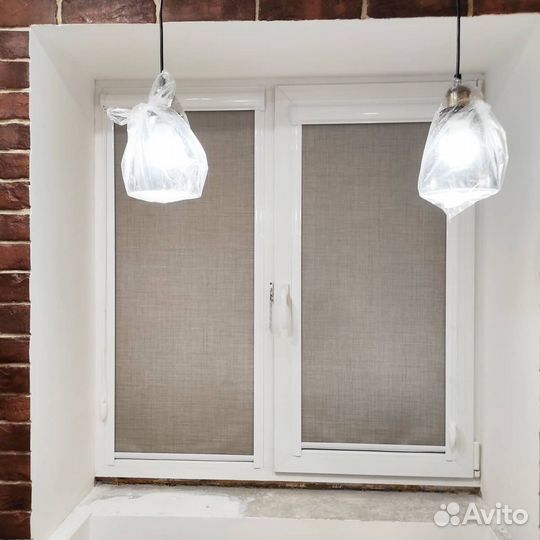 Жалюзи кассетные рулонные с направляющими