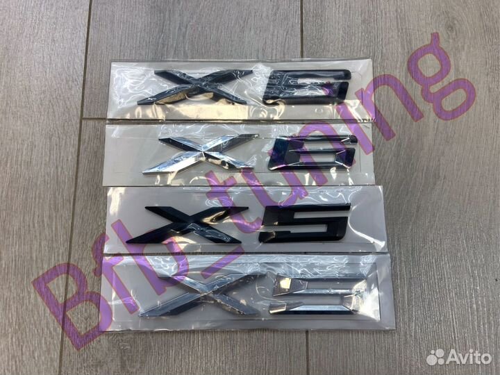 Шильдик на багажник BMW X5/X6