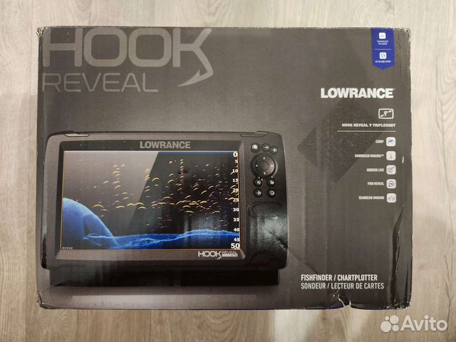 Lowrance hook reveal 9 tripleshot купить в Москве | Хобби и отдых | Авито