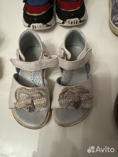 Обувь для девочки 22 размер 5 пар