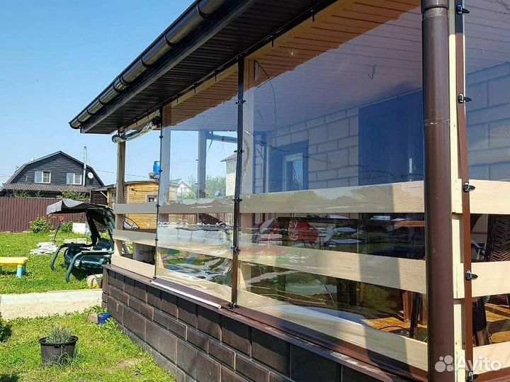 Мягкие окна для веранд с гарантией