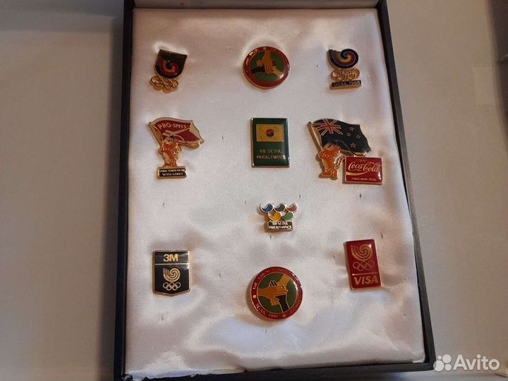 Значки летняя олимпиада 1988г