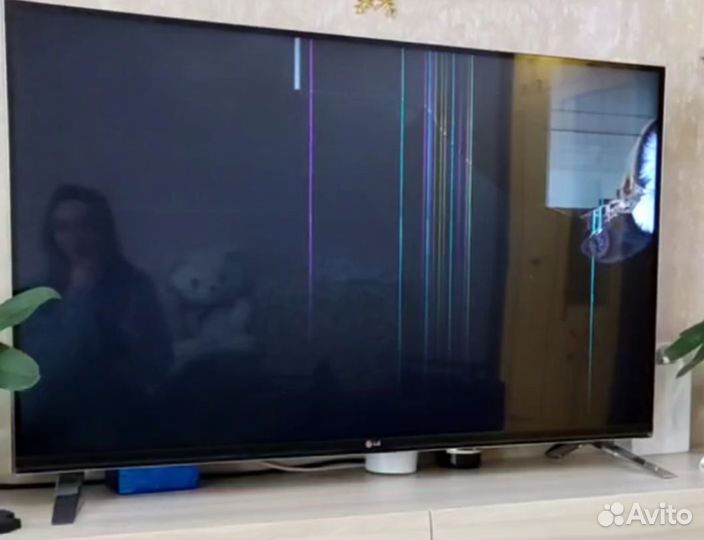 Телевизор ЖК на запчасти