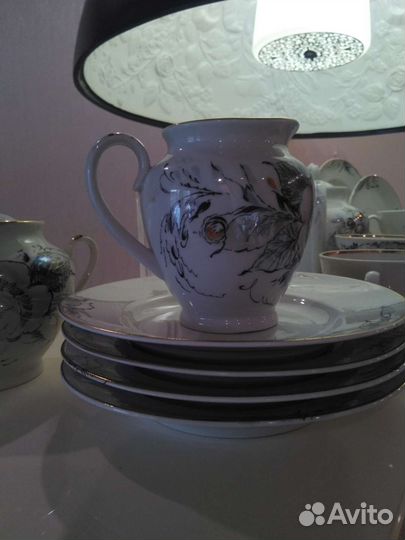 Сервиз чайный Лфз жемчужный