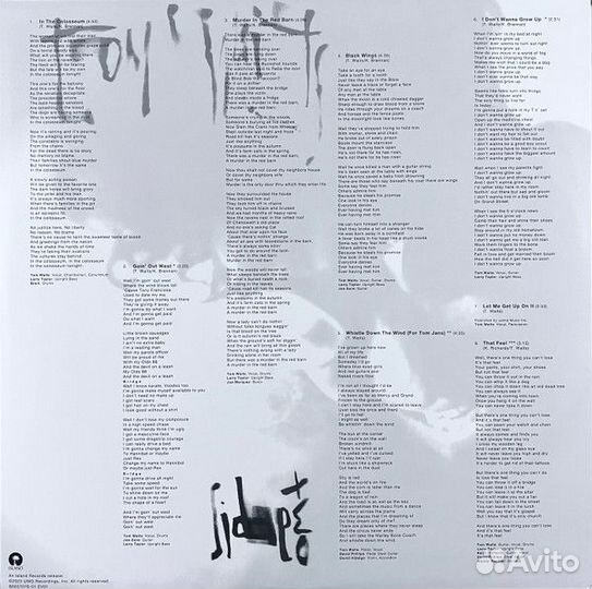 Tom Waits – Bone Machine, LP US 2023 (1992) Новый