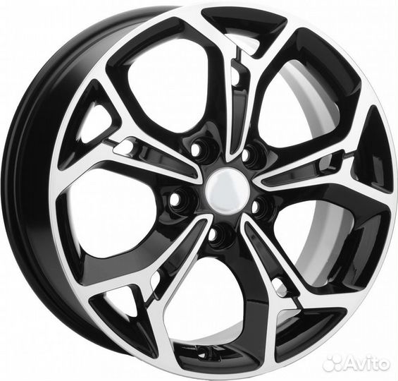 Khomen 1702 7x17 5x108 ET 43 Dia 65.1 (BFP)