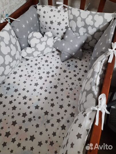 Детская кровать для новорожденных бу