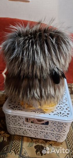 Шапка зимняя меховая женская