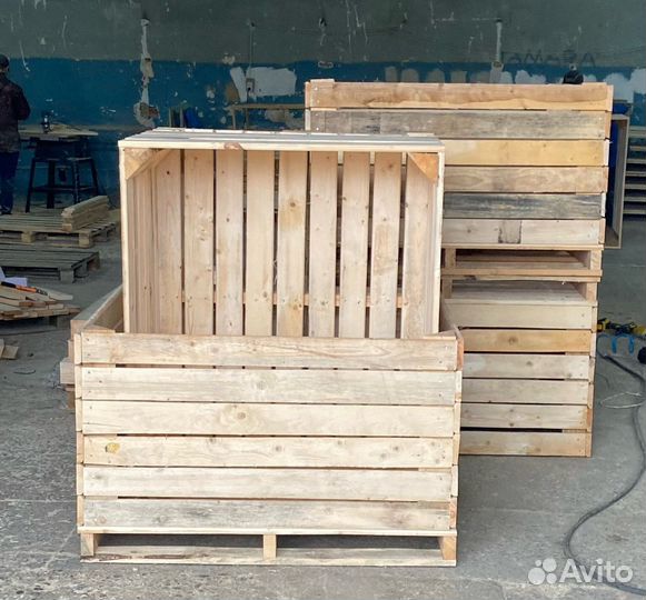 Контейнер деревянный (ящики)