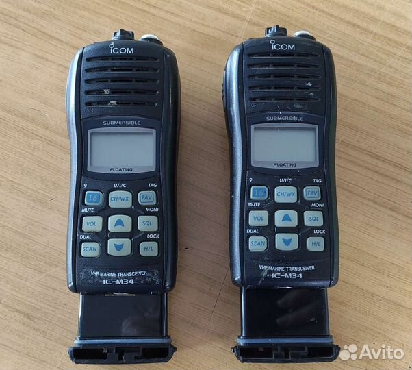 Icom IC-M34, Заряда BC-173, акб BP-252, Антена