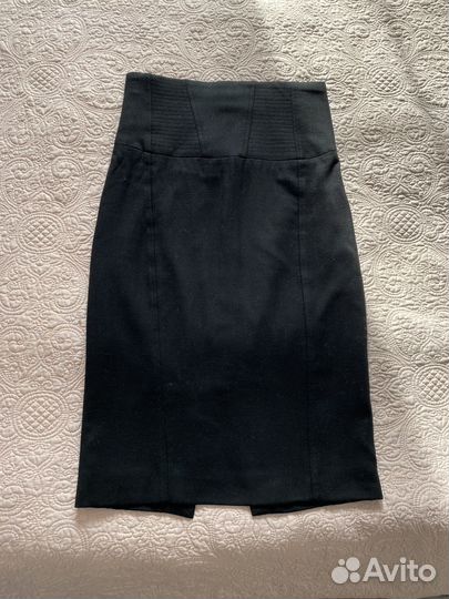 Юбка карандаш черная xs