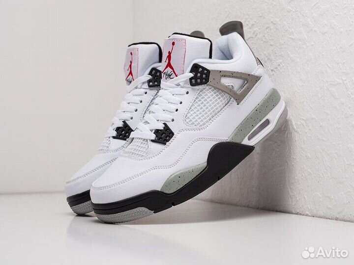 Кроссовки Air Jordan 4 Cement (36-45)