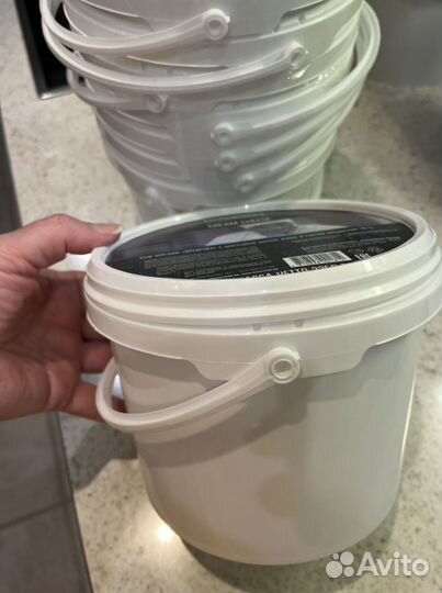 Ведро с крышкой пластик для пищевых