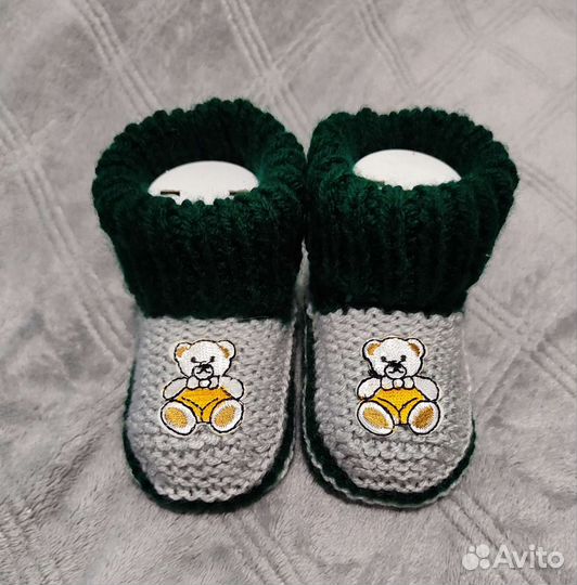 Пинетки вязаные