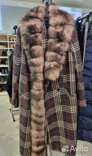 Пальто зимнее