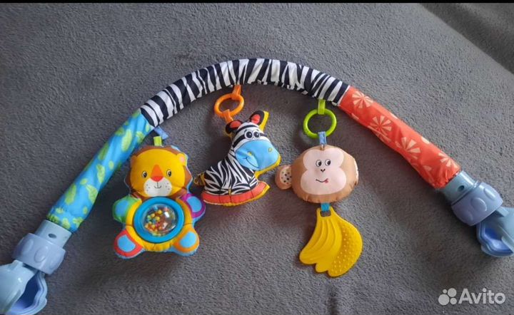 Подвеска, дуга с игрушками