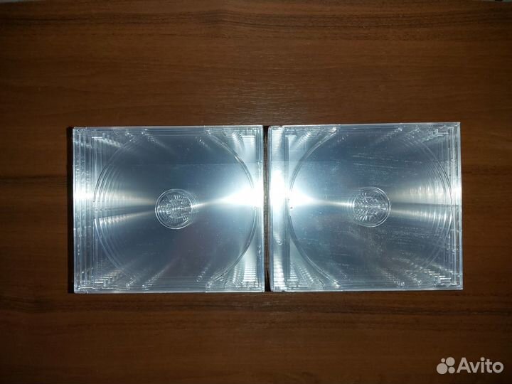 Бокс для CD дисков прозрачный